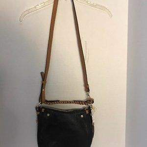 Kensie Crossbody Handbag Black Top Handle with Shoulder Strap